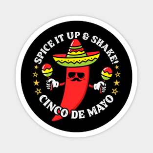 Cinco de Mayo Mexican Sombrero Magnet